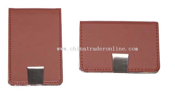 Leather Name Card from China