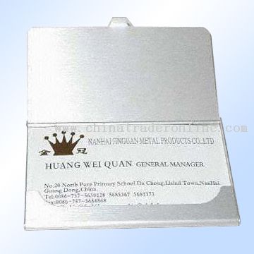 Quality name card case from China