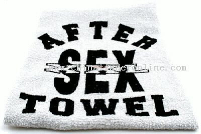 After Sex Towel