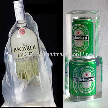 Clear Polyresin Display Bottle