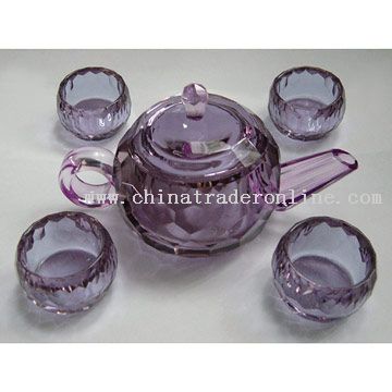 Crystal Tea Set from China