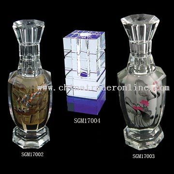 Crystal Vases from China