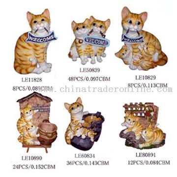 Polyresin Cats from China