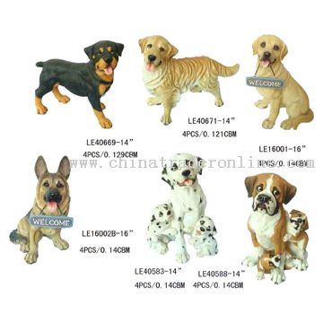 Polyresin Dogs from China