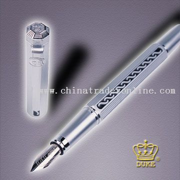 14K Gold Pen - Platinum Tower