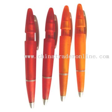 Jumbo Plastic Pens from China