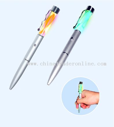 Optical Fiber LED Pen from China