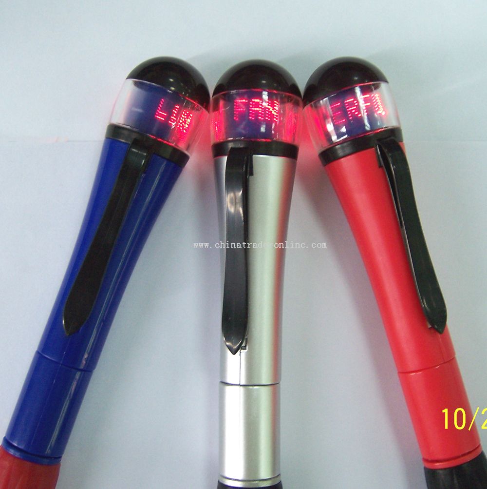 LED Logo Pen from China