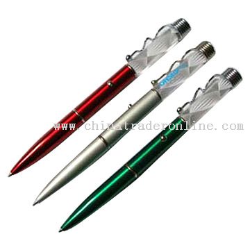 Optical Fiber LED Pens from China
