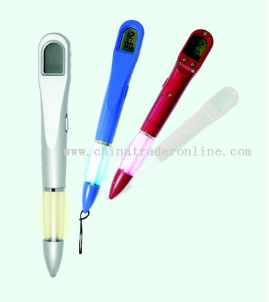 Light pen with Time from China