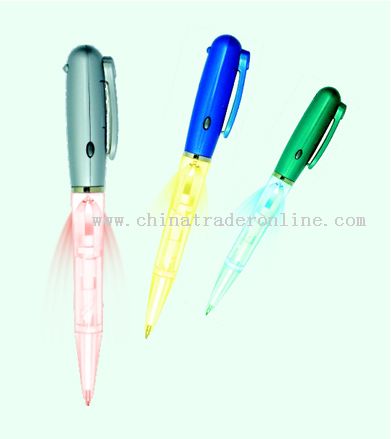 Seven-color flash Pen from China