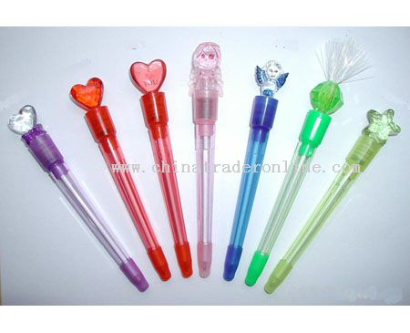 flashing ballpen from China