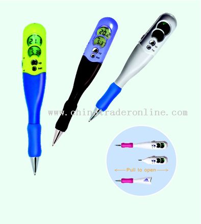 2 IN 1 Thermometer type Pen