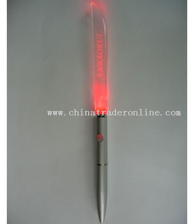 Flashing Pen with Letter Opener from China