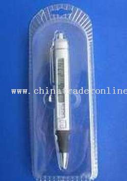 Thermometer Clock&Pen from China