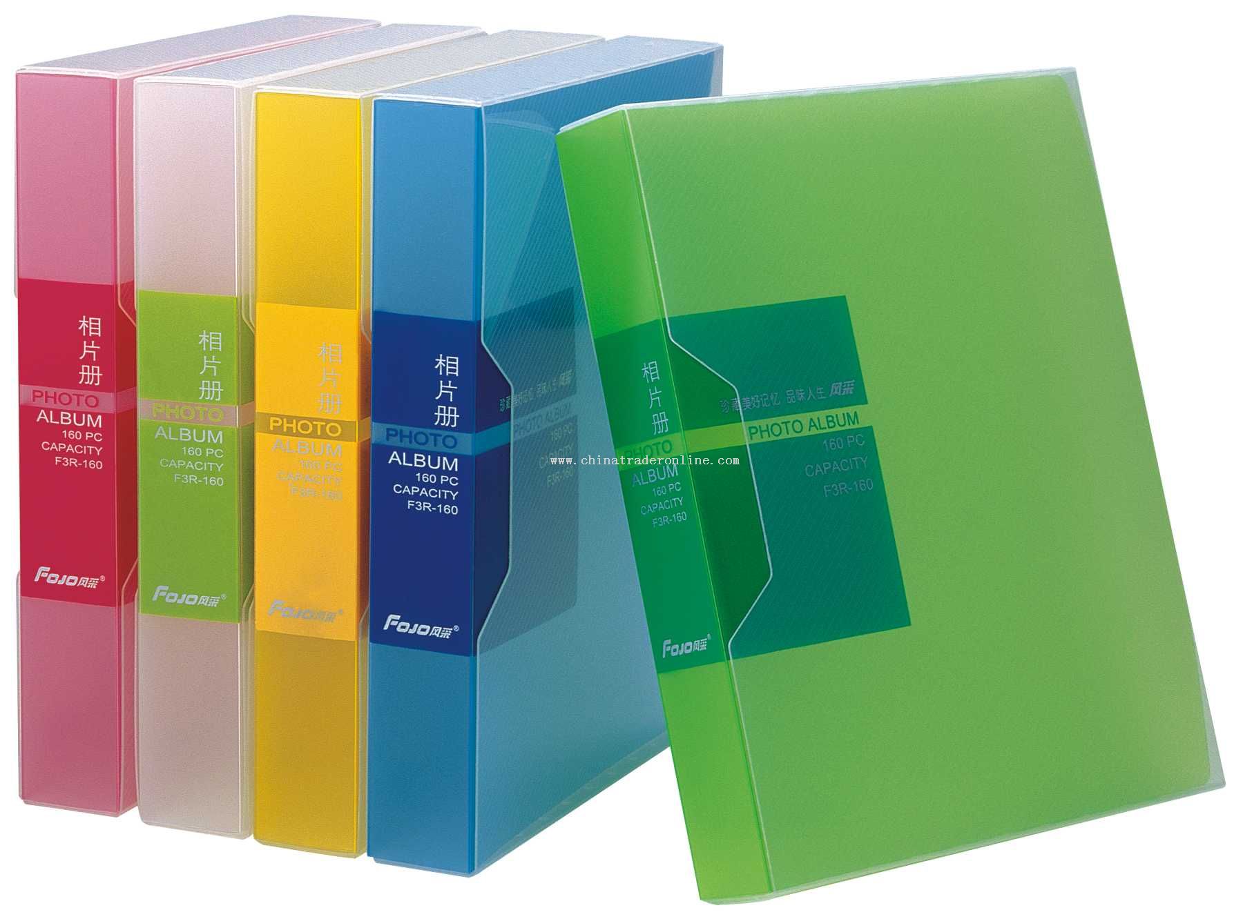 PP clear photo album holder 4R-160pcs from China