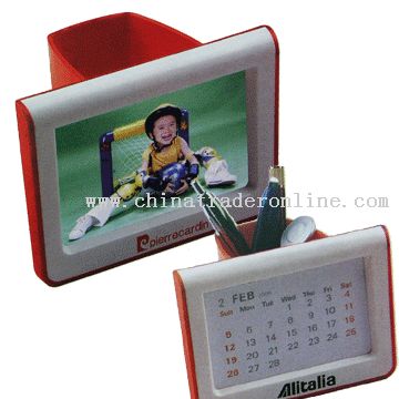 Photo Frame With Pen Holder