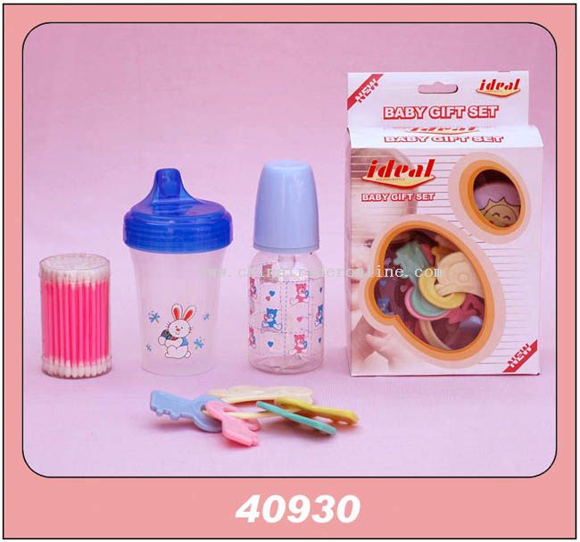 1PCS 4OZ BOTTLE & TRAINING CUP RATTLE COTTON BUDS from China