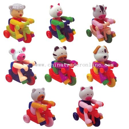 5cm Wind Up Mini Pedicab from China