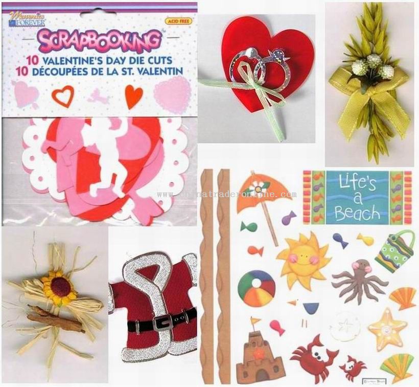 Embellishment for Greeting Cards, Bags, Books or Albums