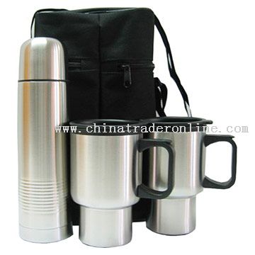 Flasks and Mugs Gift Sets from China