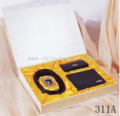 Genuine Leather Gift Suit from China