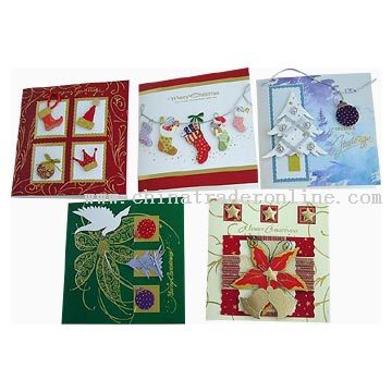 Handmade Holiday Greeting Cards from China