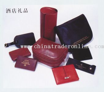 Leather gift from China