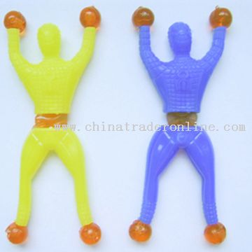 Sticky Spider Man, Available in Various Colors