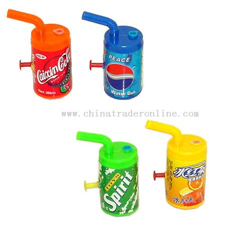 Water gun in drink bottle shape from China