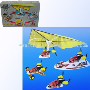 3 In 1 Electric Land, Air or Water Toy