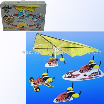 3 In 1 Electric Land, Air or Water Toy from China