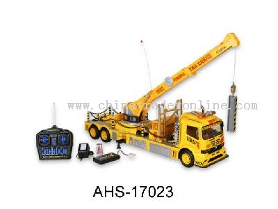 4 Channel R/C Crane