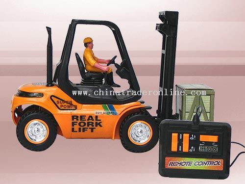 Wire control forklift