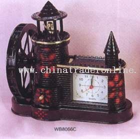 Age-old fort with clock and muscial from China
