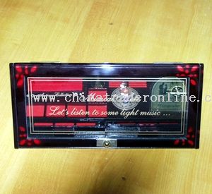 High triangle musical box from China