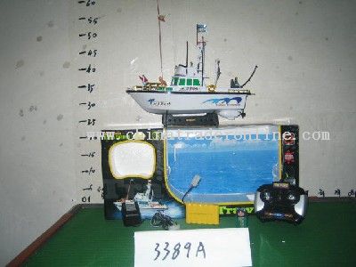 4 CHANNELS R/C FISH SHIPE from China