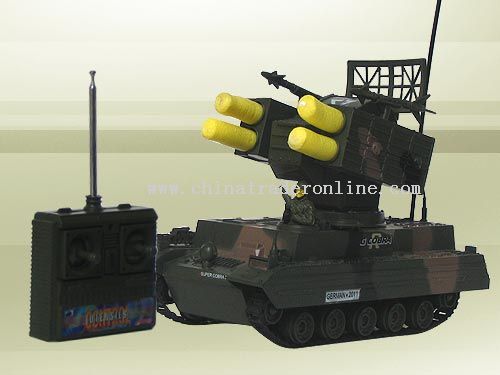 remote control missile tank from China