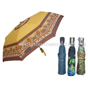 3-Fold Auto Open Umbrella from China