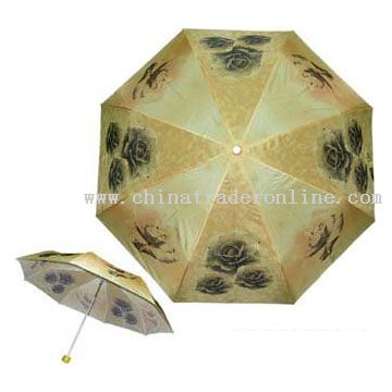 3-Section Aluminum Umbrella from China