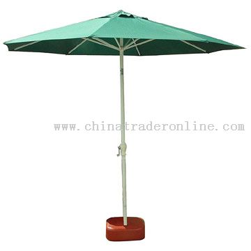 Aluminum Windproof Patio Umbrella with Title