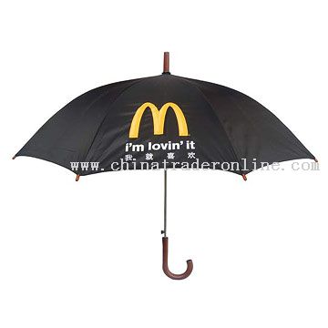 Auto Open Straight Umbrella from China