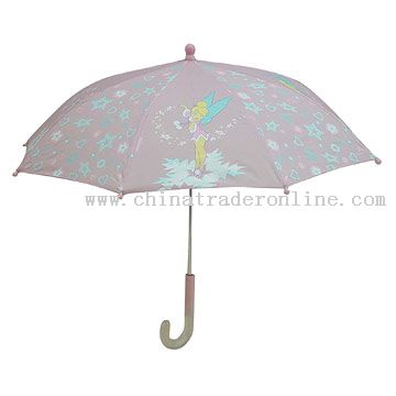 Hand Open Straight Kids Umbrella from China