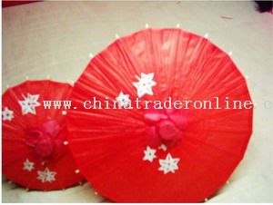 Paper umbrellas from China