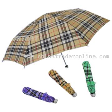 Three-Folded Umbrellas from China