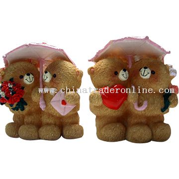 Bears with Umbrella from China