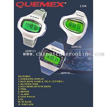 LCD Watches from China