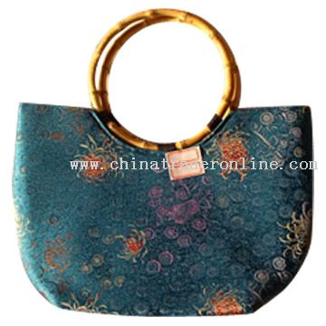 Silk Handbag from China