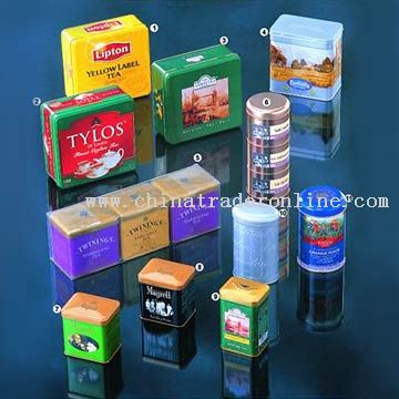 Tea Tin Cans