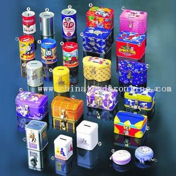 Tin Coin Banks